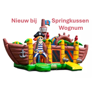 Springkussen - Multiplay XL Piratenboot Springkussen - Multiplay XL Piratenboot