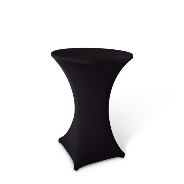 Statafel met rok (zwart) Statafel met rok (zwart)