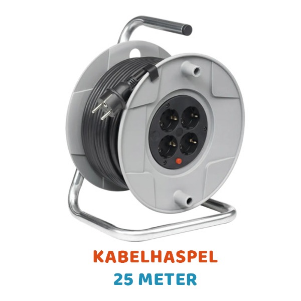 Kabelhaspel 25 meter Kabelhaspel 25 meter